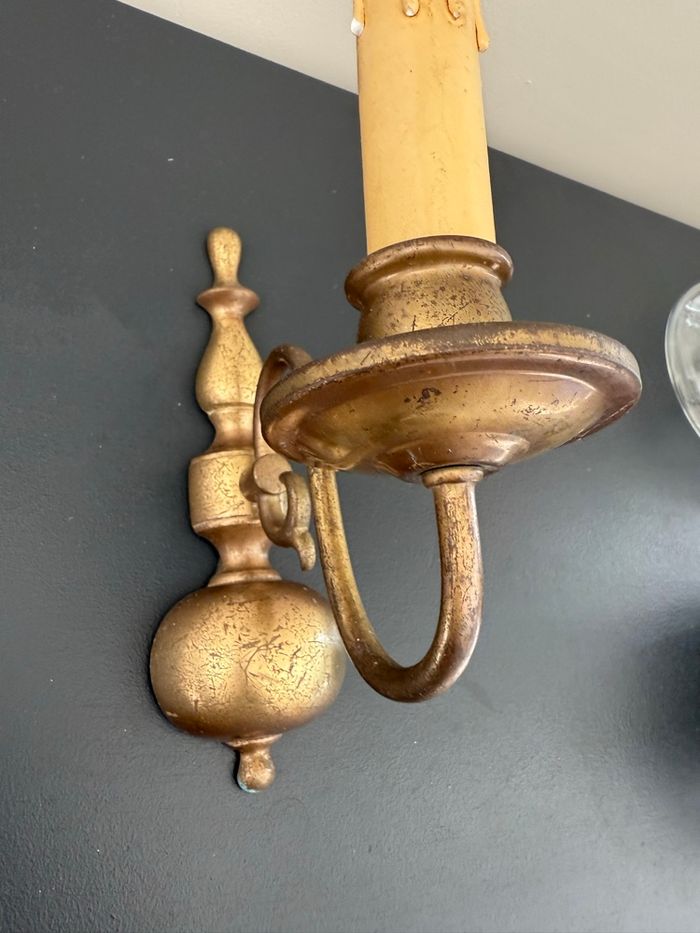 Applique chandelier ancienne - photo numéro 3