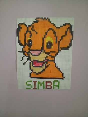 PIXEL ART SIMBA