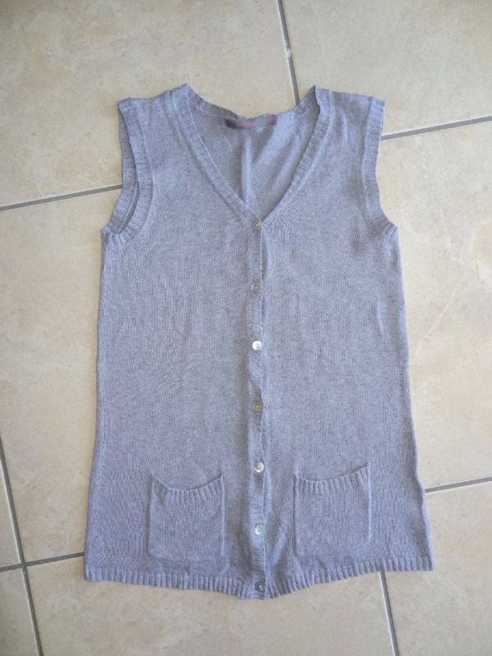 gilet long T 10ans