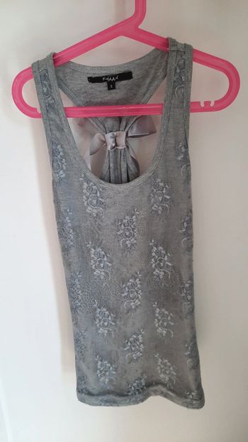 Débardeur femme gris