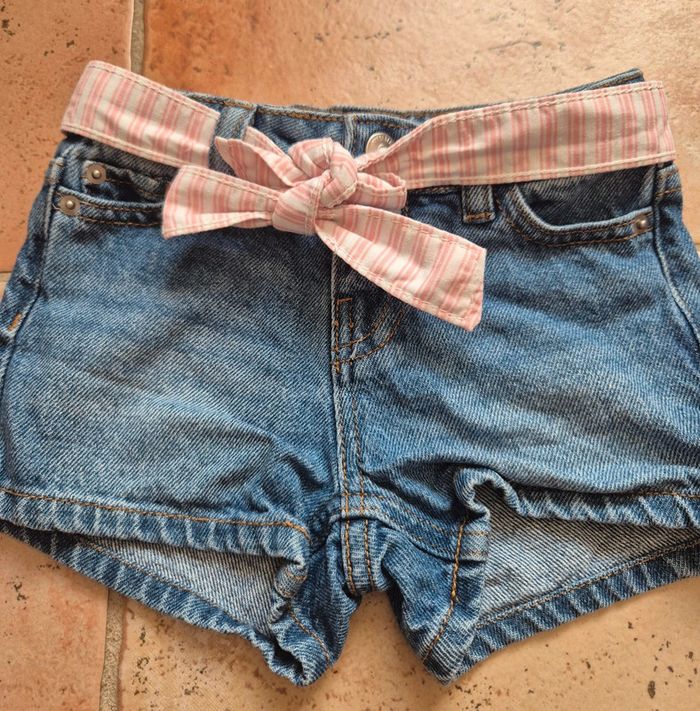 Short en jean bebe fille