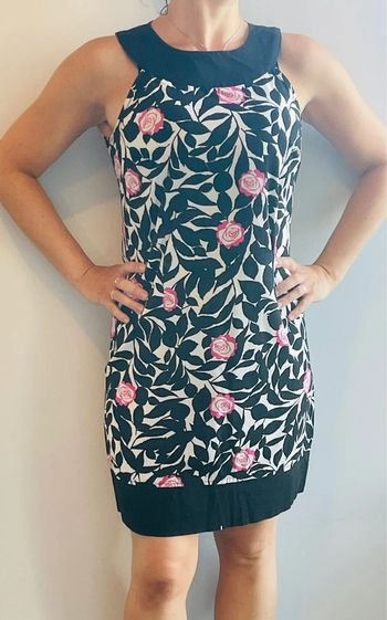 Robe été femme rose noir