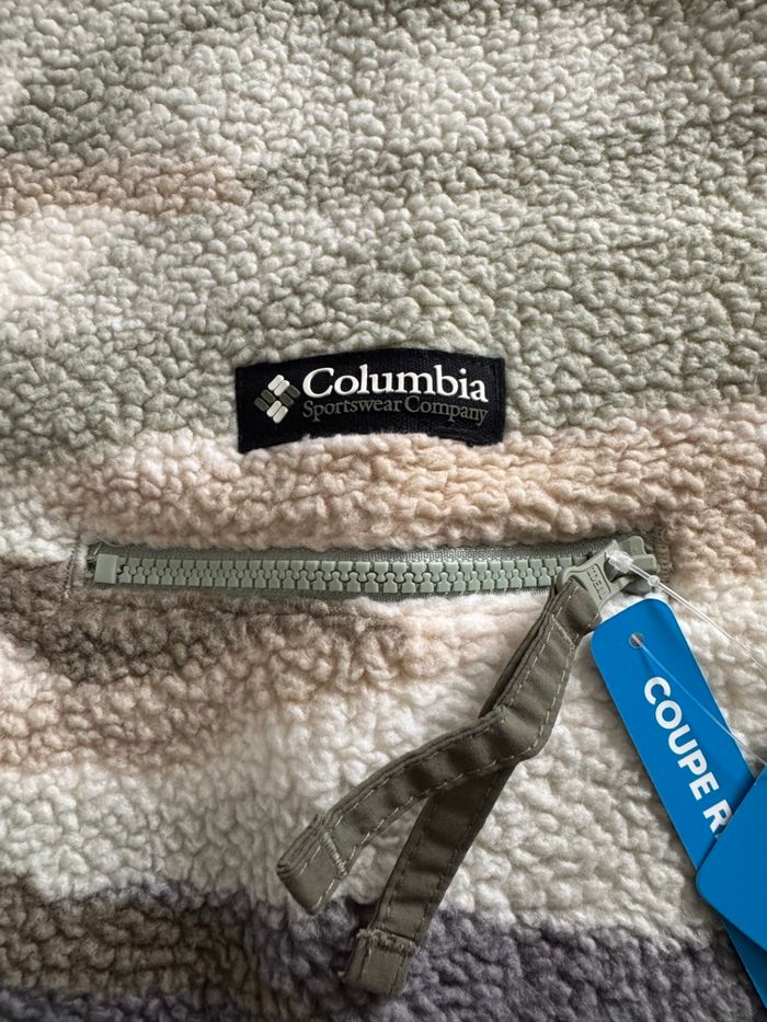 Sweat polaire Columbia Sherpa Helvetia II Printed Half Snap Fleece Safari Rogue Valley - photo numéro 5