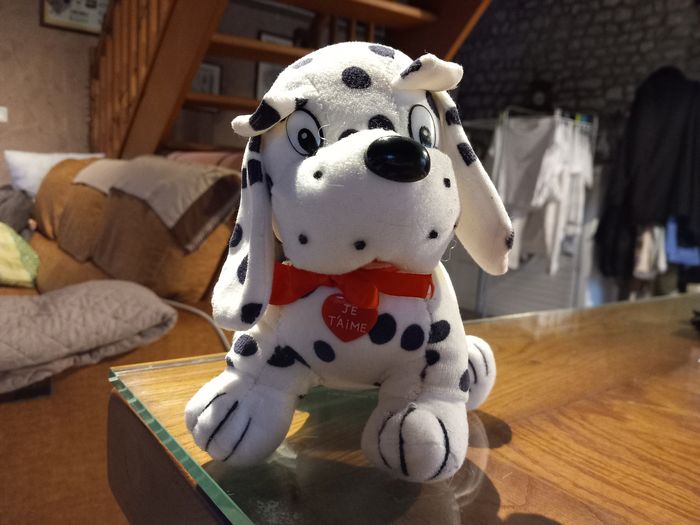 Peluche chien dalmatien - photo numéro 2