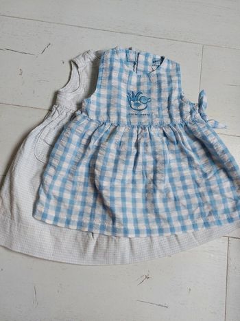 Lot de 2 robes retro vintage Taille 6 mois