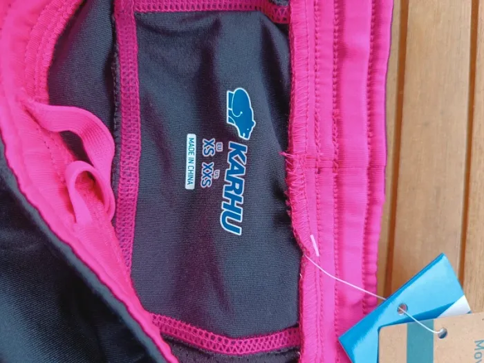 Ensemble sport running femme rose et noir taille xs - photo numéro 7