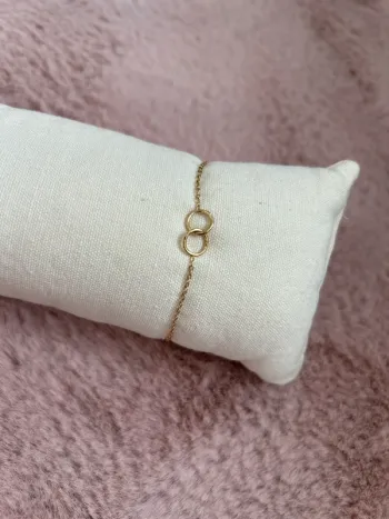 Bracelet cercle acier inoxydable