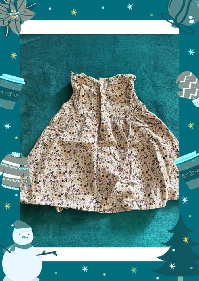 Robe à fleur bout’chou taille 9 mois - photo numéro 2