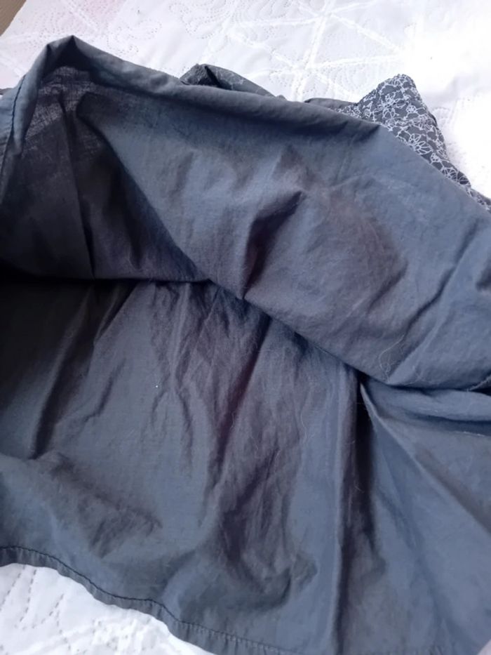 Jupe légère minnie motif floral gris fille 134 cm Disney - photo numéro 10