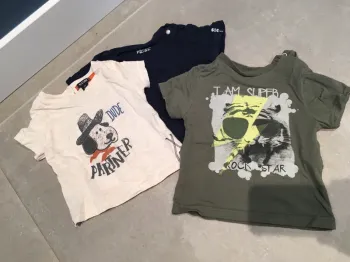 Lot 3 tee shirt 3 mois