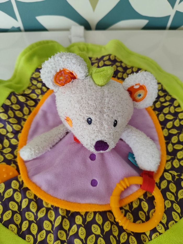 Doudou plat souris baby Sun - photo numéro 2
