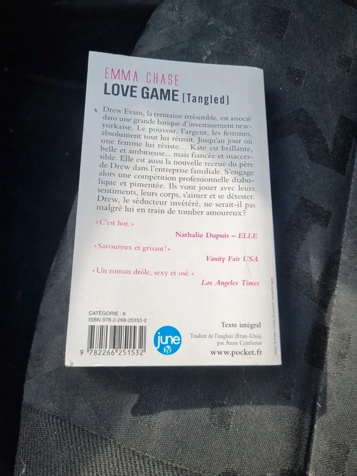 Livre love game 1 format pocket - photo numéro 2