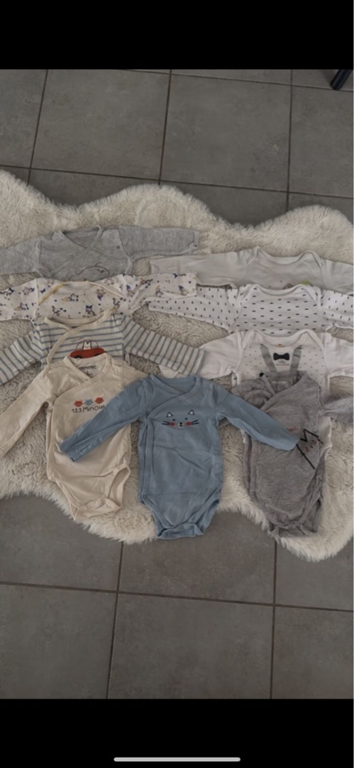 Lot body bébé garçon - photo numéro 9