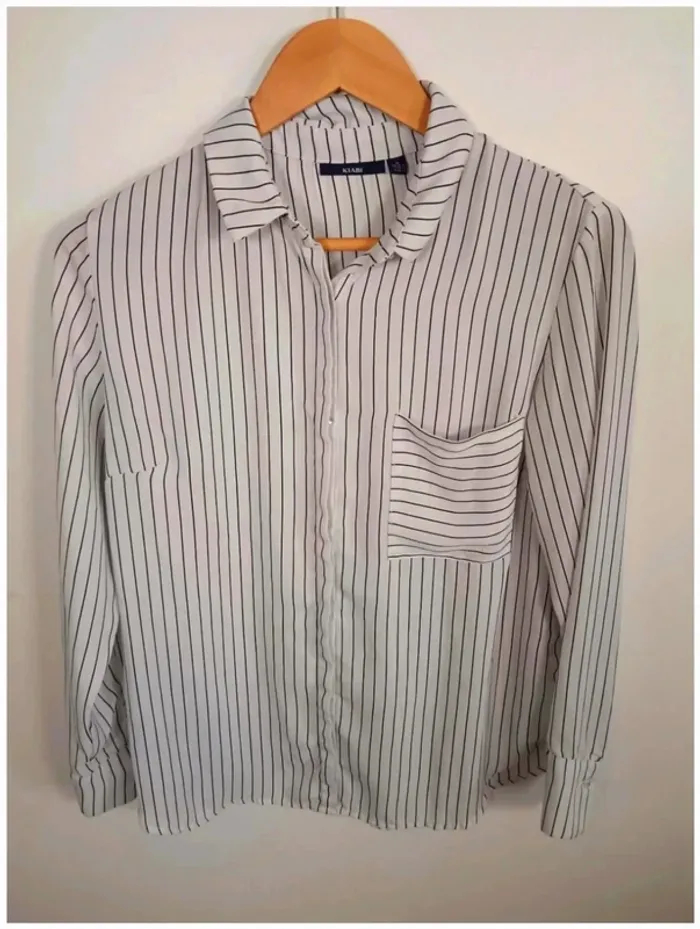 C22 chemise blanc kiabi M