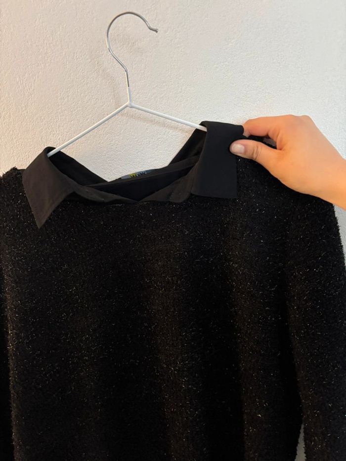 Pull noir - photo numéro 3
