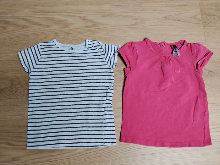 Lot 10 t-shirts manches courtes 18 mois - photo numéro 4