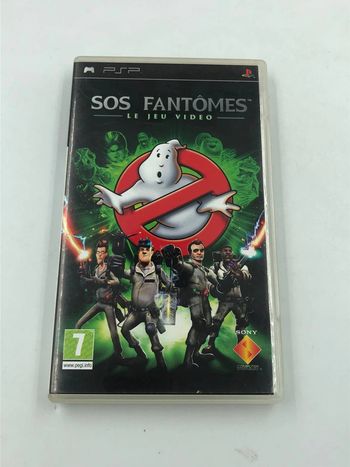 Jeu vidéo SOS Fantômes sur console Sony PSP
