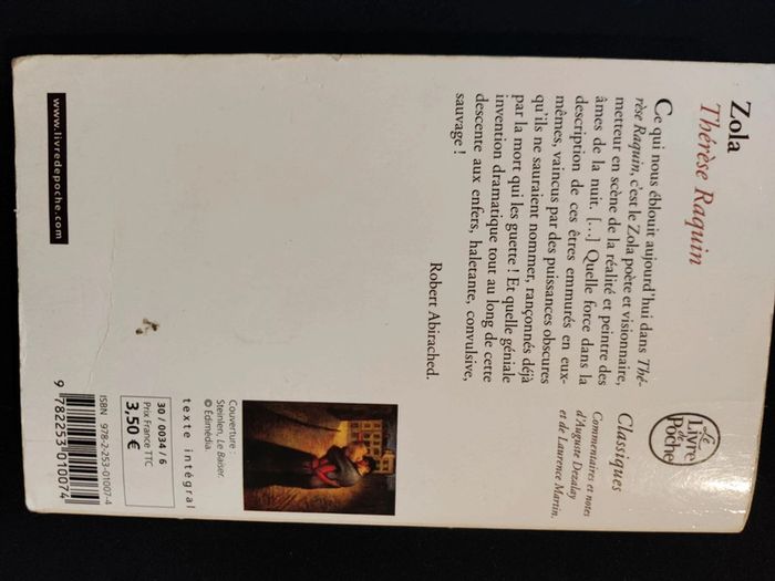 Thérèse Raquin Zola - photo numéro 2