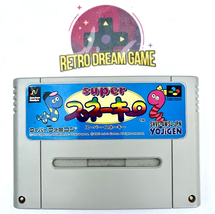 Super snakey box version japonaise pour Super nintendo