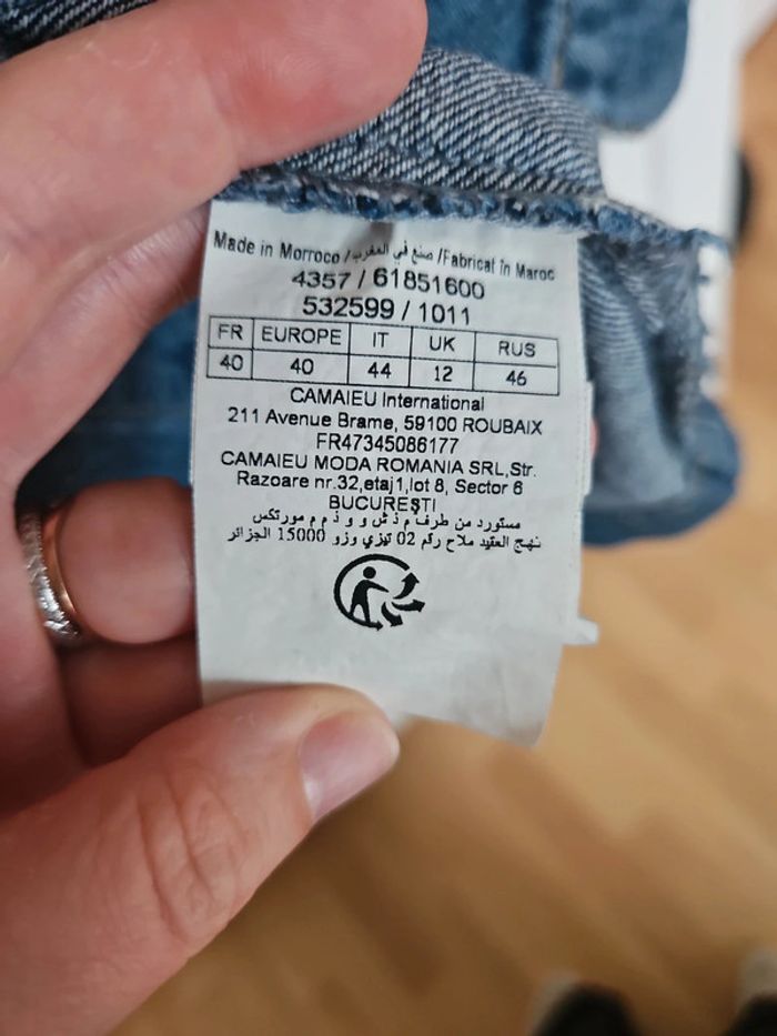 Robe en jean 40 Camaieu - photo numéro 3