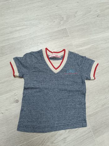 T-shirt manches courtes 74 cm