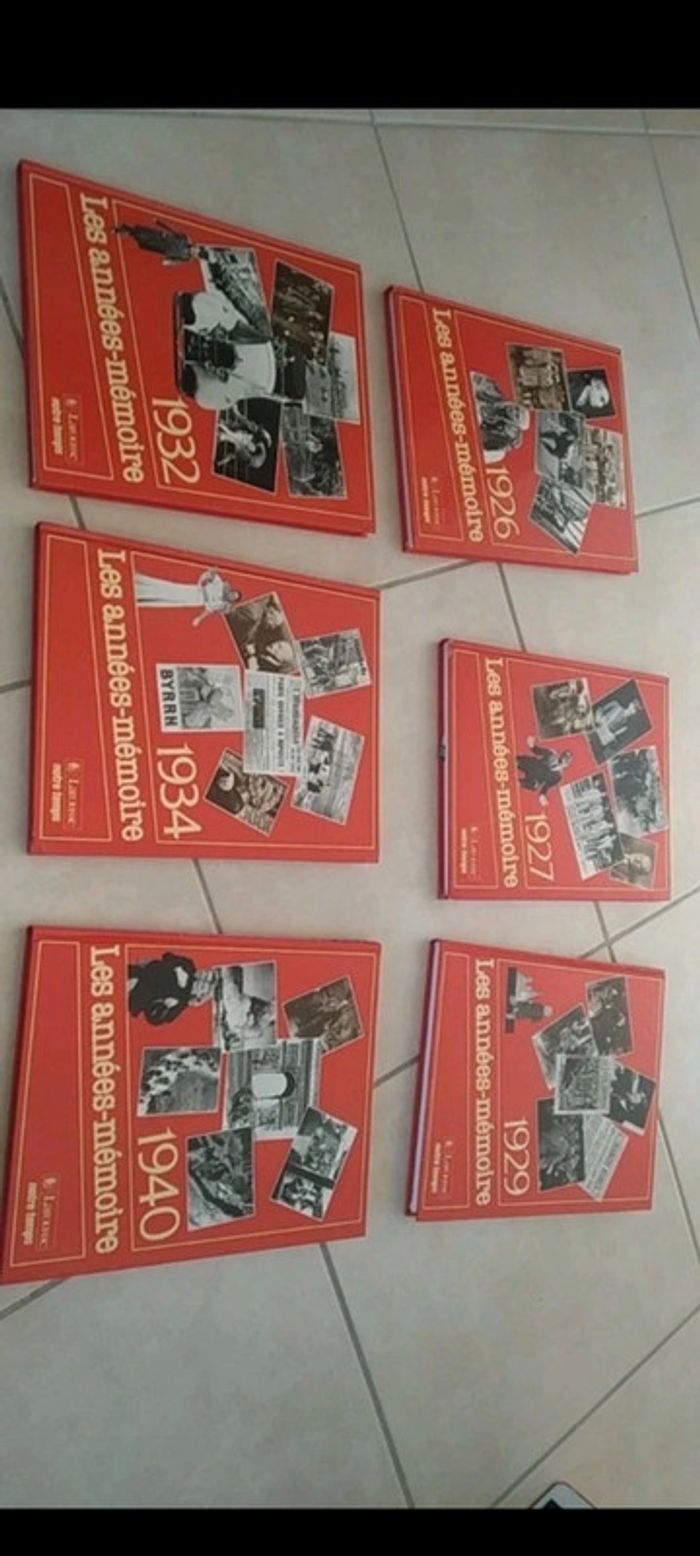 Livre année mémoire