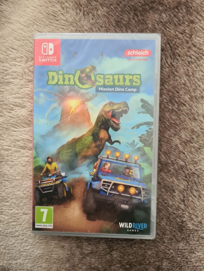 Jeu dinosaurs Dino camp switch
