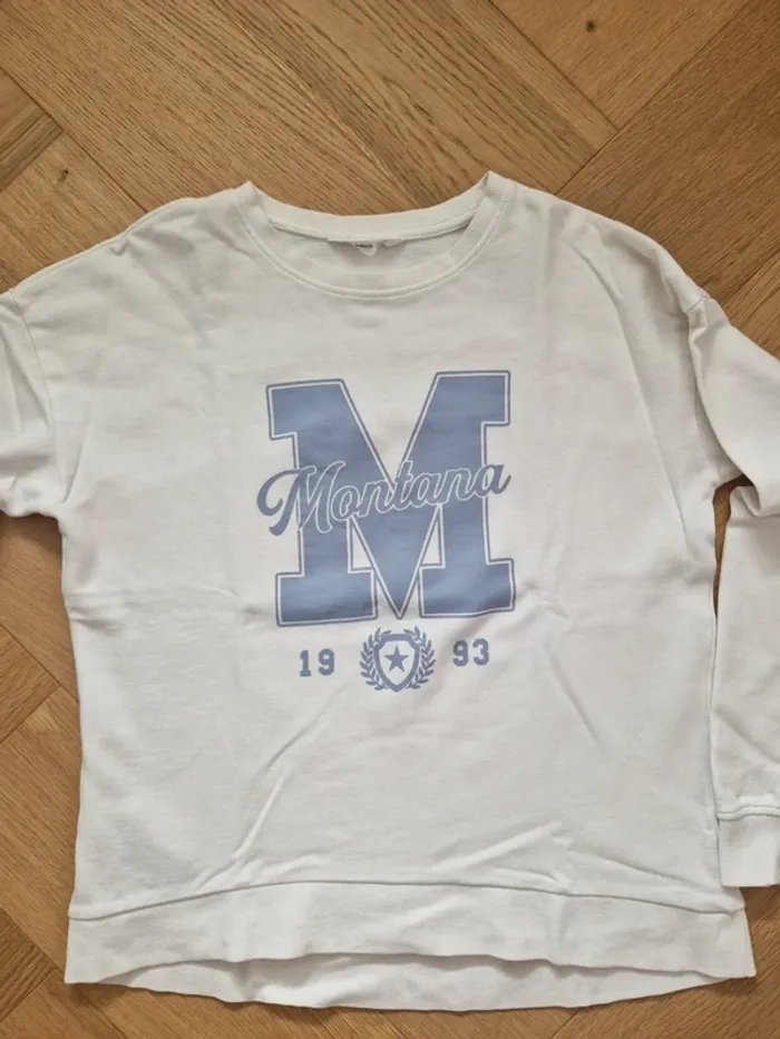 Sweat fille imprimé 13 / 14 ans Mango - photo numéro 2