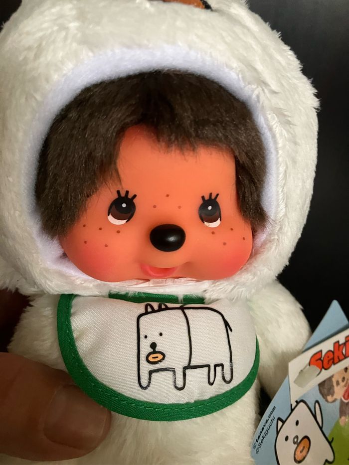 Monchhichi - Sekiguchi X Mochie - Edition Limitée - 20 cm - Neuf - Sous blister - photo numéro 3