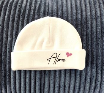 Bonnet de naissance mixte personnalisé