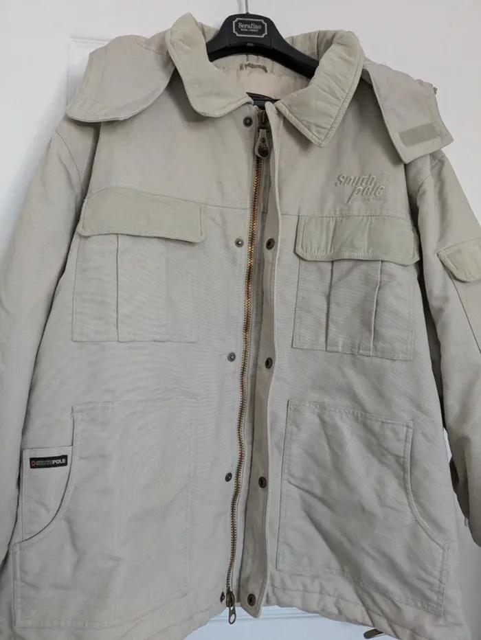 Blouson zippé avec capuche détachable - SouthPole - taille XXL - photo numéro 3