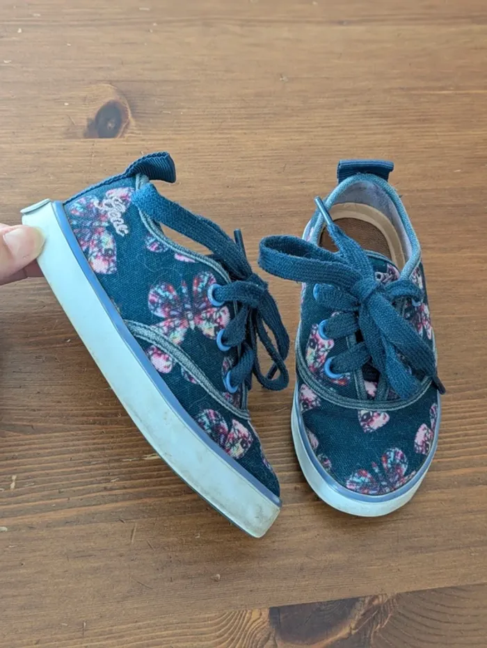 Basket à papillon Chic Geox 24