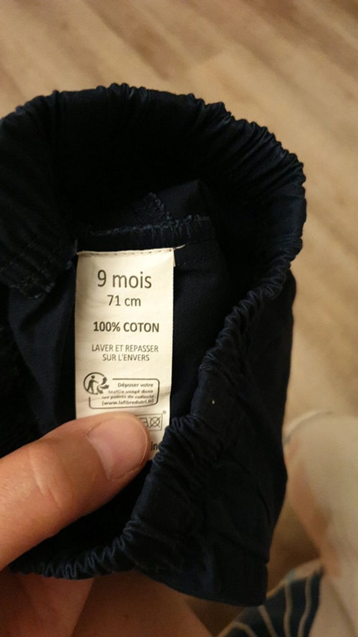 Pantaoon bleu marine 9m - photo numéro 4
