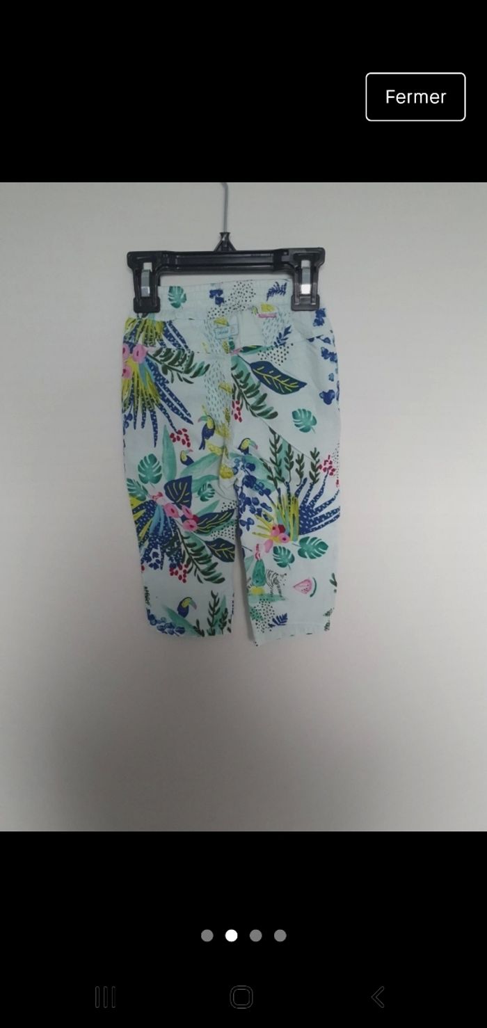 Pantalon 3 mois léger taille élastique catimini - photo numéro 2