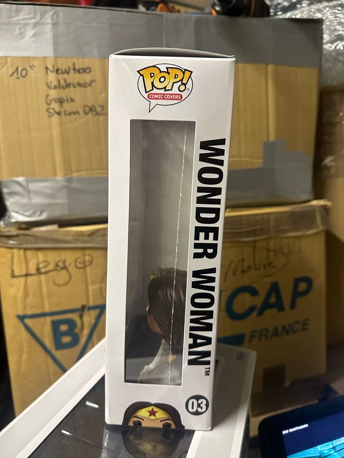 Funko Pop Comic Covers 3 Heroes De Dc Comics Wonder Woman - photo numéro 4