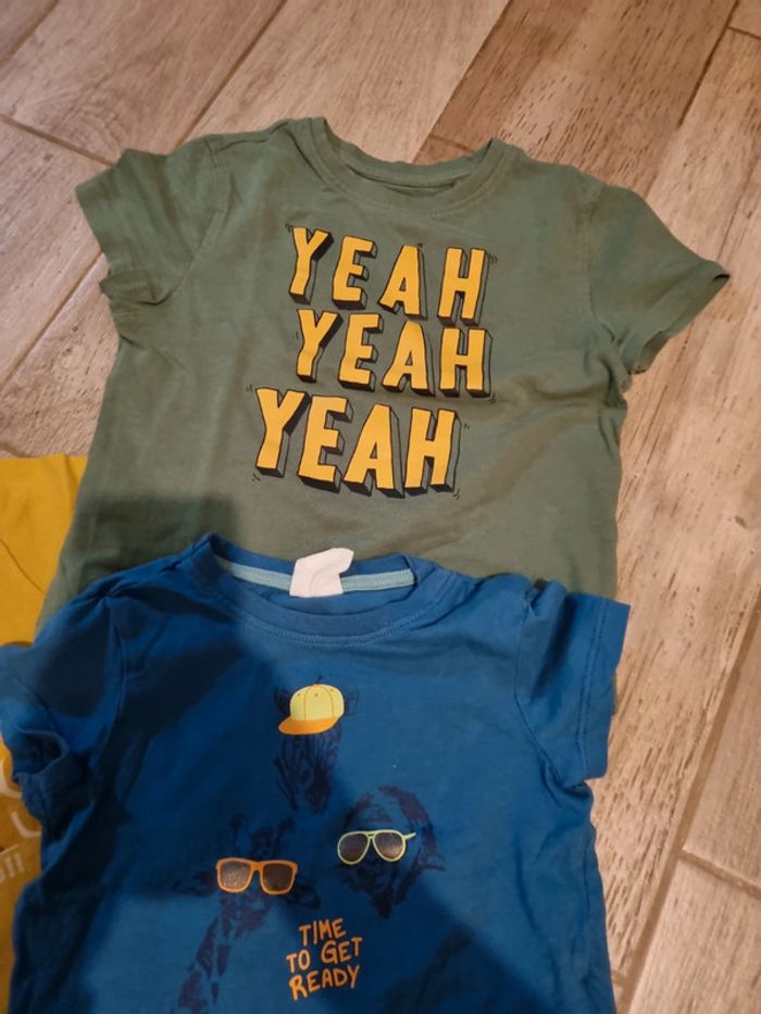 Lot de 4 t-shirts manches courtes - photo numéro 5
