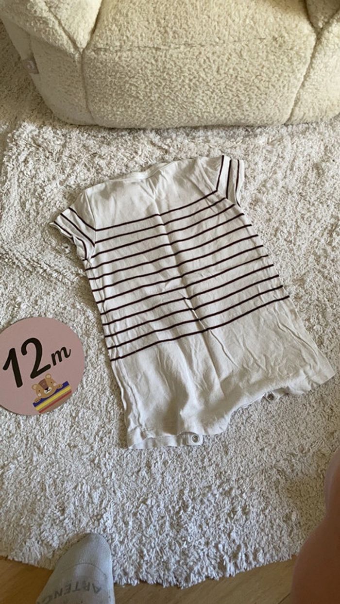 Combishort à rayures - photo numéro 3