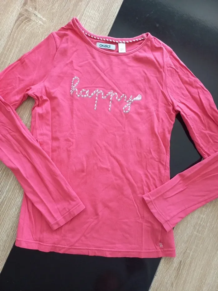 Tee-shirt manches longues 10ans - photo numéro 2