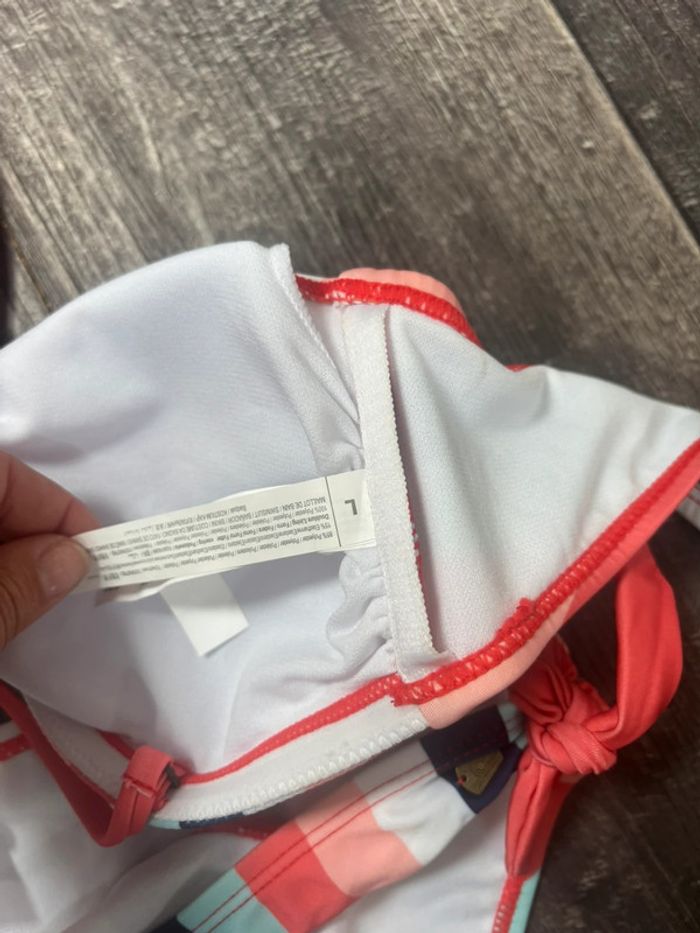 Maillot de bain femme à rayures longboard Taille L - photo numéro 8