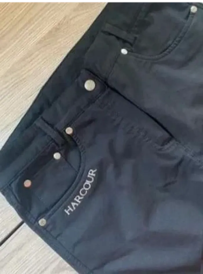 Pantalon Harcour Noir – Taille 38 – Très Bon État - photo numéro 3