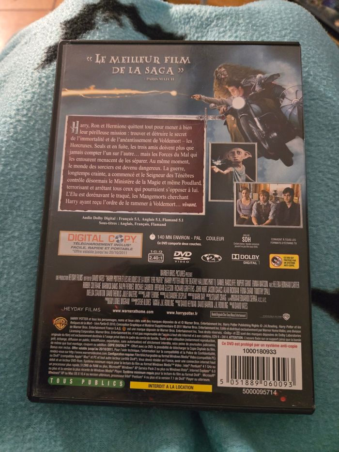 DVD Harry Potter et les reliques de la mort - photo numéro 2