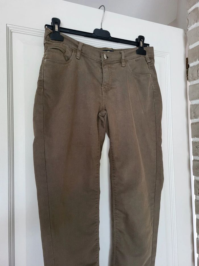 Pantalon en toile Kaki Mim - photo numéro 3