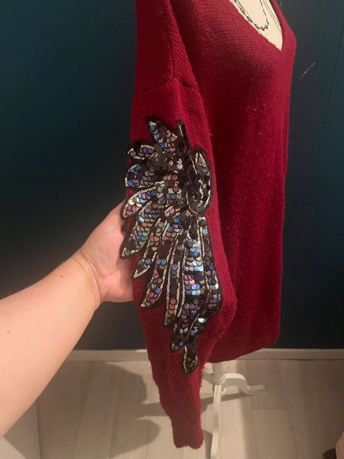 Très belle robe tunique à longue manche femme - photo numéro 2