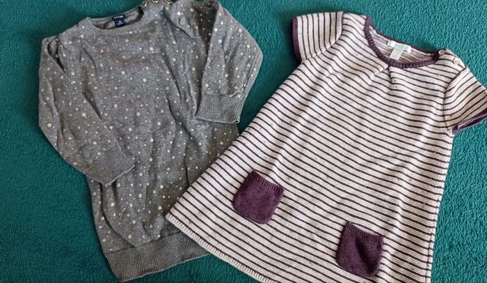 Lot de 2 robes pull