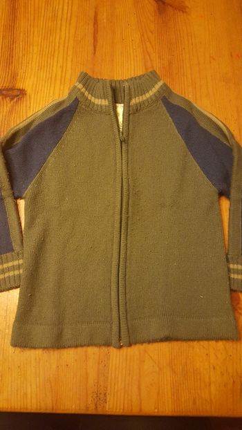 Gilet zippe 4 ans