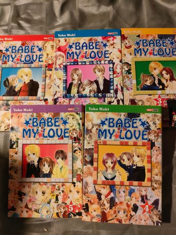 Lot Manga Babe my Love tom1/2/3/4/5