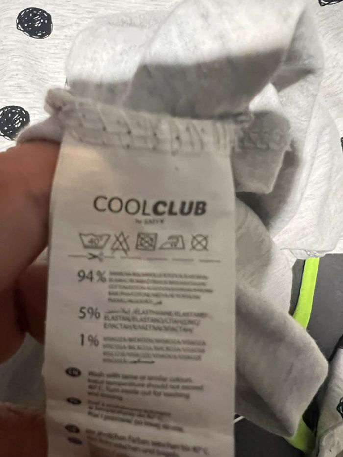 Robe grise à pois noir cool club 146 cm ( 10 ans ) comme neuve - photo numéro 4
