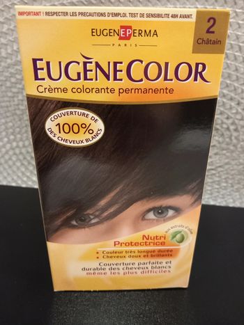 🥰 Crème colorante cheveux Chatain Eugène Color