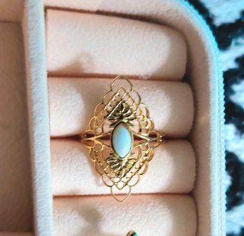 Magnifique bague neuve acier