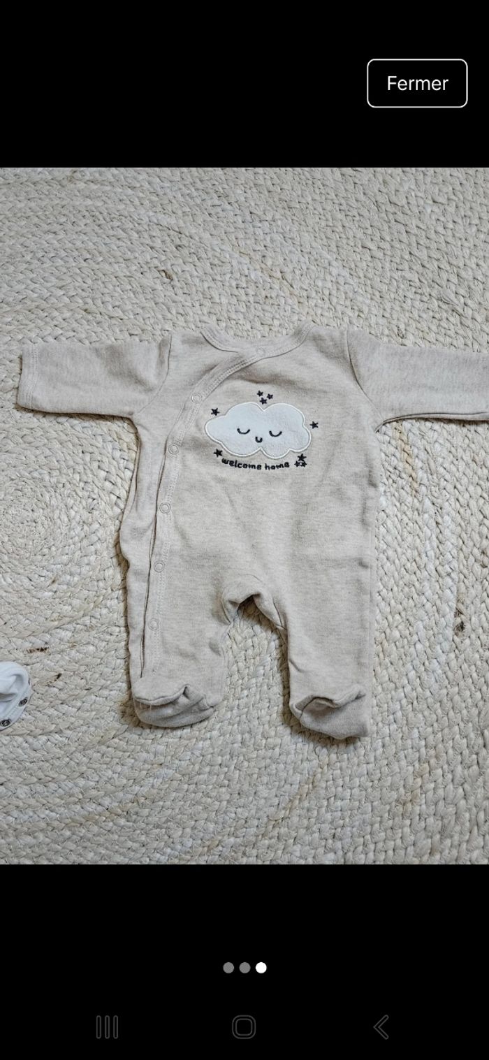 Pyjama + bodie naissance - photo numéro 3